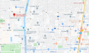 ケイパック大阪本社（地図）